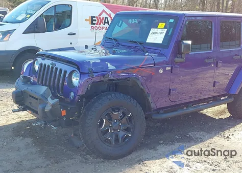 2016 Jeep Wrangler Unlimited Backcountry z USA, uszkodzony, nr VIN 1C4BJWEG6GL194069